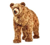 Hansa Peluche Geante Ours Brun 4 Pattes 80 Cm H Et 135 Cm L