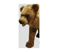 Hansa Peluche Geante Ours Brun 4 Pattes 80 Cm H Et 135 Cm L