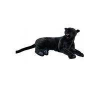 Hansa Peluche Geante Panthere Noire Couchee 100cml