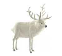 Peluche Renne Blanc 100 Cm Anima