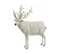 Peluche renne blanc ANIMA - 150 cm - pour enfant - intérieur blanc TU