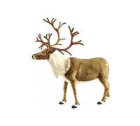 Hansa peluche geante renne nordic 165 cm l et 150 cm h