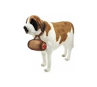 Hansa peluche Geante St Bernard 4 Pattes 135 cm L