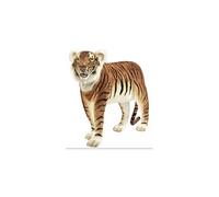 Hansa Peluche Geante Tigre Brun Jacquard 140 cm L Brun