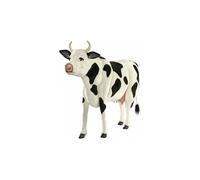 Peluche Vache Noire Et Blanche 122 Cm Anima