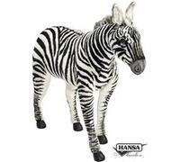 Hansa peluche geante Zèbre 75cmH Multicolore G