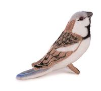 Hansa - Peluche Oiseau Moineau (x2) 14cmH