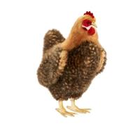 Hansa Peluche Poule Beige 40cmH