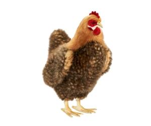 Hansa Peluche Poule Beige 40cmH