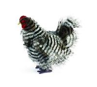 Hansa Peluche Poule Grise 30cmL