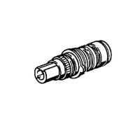 pièce de commande du thermostat Hansa 59911527 connexions eau froide/eau chaude échangées