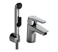 Hansa Mitigeur lavabo HANSAPOLO - douchette, sans garniture d'écoulement, saillie 103mm 51462293