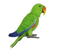 Hansa Poseable Electus Parrot Peluche douce 30 cm à partir de 3 ans