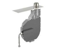 Hansa Pot d'encastrement pour douche universel avec enrouleur automatique, chromé, 53060200