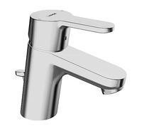 Hansa Mitigeur de lavabo Hansaprimo 49402203 chromé avec vidage, sécurité, saillie 107 mm