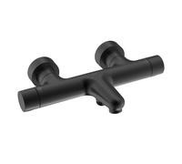 Hansa Mitigeur de bain/douche HANSAPRISMA saillie 180 mm bec fixe Noir mat 5810230133