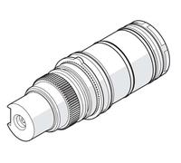 pièce de commande de thermostat Hansa Hansatempra 59913311 sans régulation de quantité