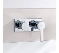 Hansa Ronda Mitigeur de baignoire encastré, Mitigeur monocommande, 44599583,