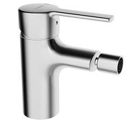 robinet de bidet Hansa Hansaronda 03063273 chromé , avec garniture de vidage