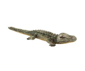 Hansa Salt Water Crocodile Peluche faite à la main en peluche réaliste