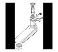 HANSA Sortie Hansa complète 96mm Quantité:1