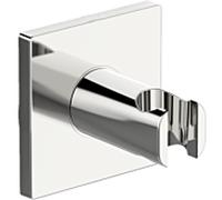 Hansa Armaturen Support de douche HANSALIVING carré chromé 44440200