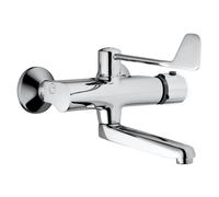 Hansa Armaturen Mitigeur thermostatique lavabo mural Hansatempra 08382202 – saillie 245 mm – chromé