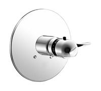 HANSA Thermostat Hansa HANSAMIX f avec robinet d'arrêt chromé Quantité:1