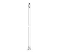 Flexible de pression Hansa M8x1 - G3/8, 650 mm 59914036 M18x1,G3/8, L=650