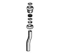 HANSA Tuyau d'eau froide Hansa 170mm Quantité:1