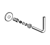 HANSA Tuyau d'eau froide Hansa 210mm Quantité:1