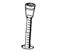 Hansa Armaturen Tuyau de douche 59910174 1750 mm G1/2 Chromé