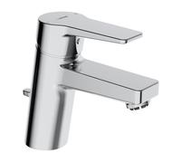 Hansa Armaturen Mitigeur de lavabo HANSATWIST 09131183 basse pression avec vidage saillie 121 mm