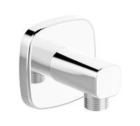 HANSA HANSALIVING Coude de raccordement mural, soft edge, chrome, 51180183
