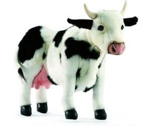 Hansa - Vache - 28 cm - noir, blanc Noir, Blanc G