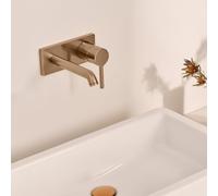 HANSA HANSAVANTIS Style Set de finition pour mitigeur de lavabo, encastré, saillie 179mm, 5480210781, Couleur: bronze brossé