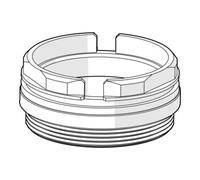 Hansa vis de fixation M50 x 2000 sw45 59914070 M50x1, SW45