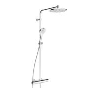 Hansa Viva Colonne de douche en applique avec mitigeur thermostatique, 65159201,