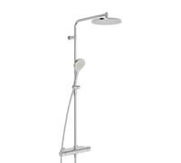 Hansa Viva Colonne de douche en applique avec mitigeur thermostatique, 6515920180,