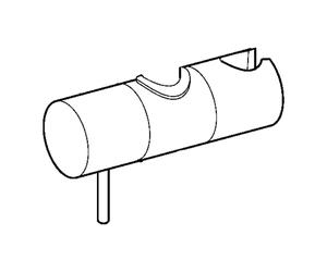 Hansa Viva Curseur pour colonnes de douche 44150130, 59913755,