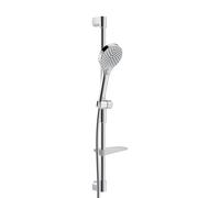 Hansa Viva Set de douche avec barre et tablette, 3 jets, 44160210,