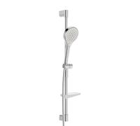 Hansa Viva Set de douche avec barre et tablette, 3 jets, 4416021080,