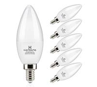 hansang Hansang E12 Ampoule LED effet flamme, 3 W, lumière vacillante, chandelier décoratif créatif, émulation flamme blanc chaud 2700 K