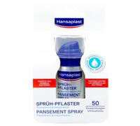 Hansaplast Pansements en spray (32,5 ml), pansement transparent pour une protection invisible, pansement imperméable et respirant pour les petites coupures et écorchures