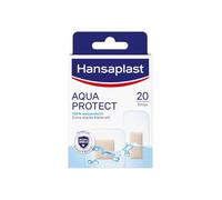 Hansaplast Aqua Protect Lot de 20 pansements imperméables avec adhérence extra forte, idéal pour la douche, la natation et le bain