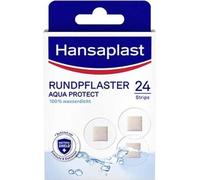 Hansaplast Aqua Protect Pansement rond 24 pces
