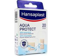 Hansaplast Aqua Protect Lot de 20 pansements imperméables avec adhérence extra forte Idéal pour la douche, la natation et le bain