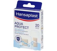Hansaplast Pansements Aqua Protect – 100% imperméables – Lot de 20