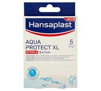 Hansaplast Aqua Protect XL Lot de 5 pansements adhésifs stériles imperméables pour la natation et la douche