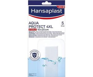 Hansaplast Aquaprotect 4XL Compresse Non Collante Stérile 10x20cm 5 Strips